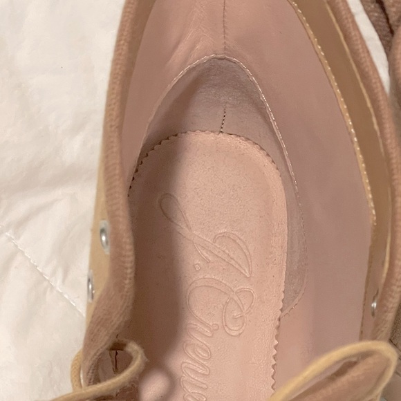 J.Crew Gwen canvas lace up lug sole boots sz 9 New BD886 - Picture 4 of 7